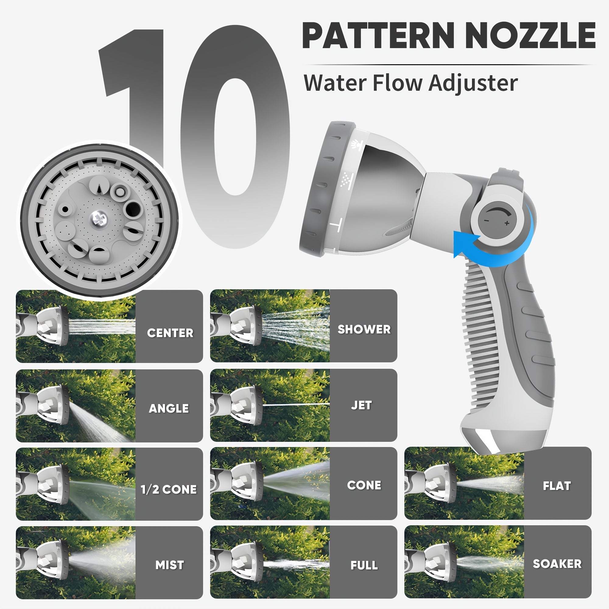 65/84/100/115/130FT X 1/2" Retractable Garden Hose Reel